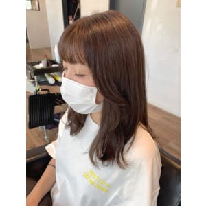 韓国風顔まわりレイヤー