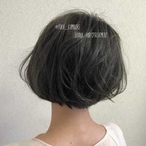 ハイライトにオリーブカラー☆stylistゆか
