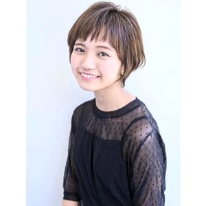 時短で決まるマッシュショート