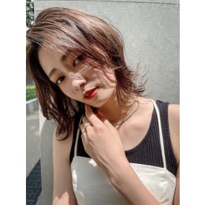 こなれヘア×大人ウェーブ