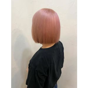 【Reir下北沢】*フレンチボブ+ペールミルクピンク*