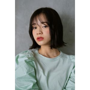 【air-OSAKA】栃本優美　ふんわり柔らか外はねボブ