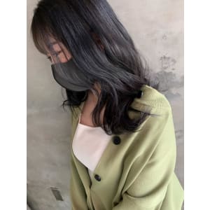 オーシャンブルー×パープルグラデーション