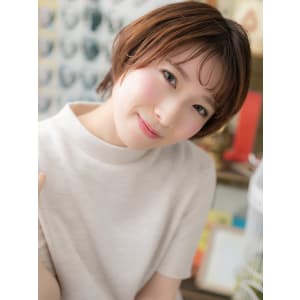 韓国風インナーカラーくせ毛風ウェットヘア　ナチュラルグラデー