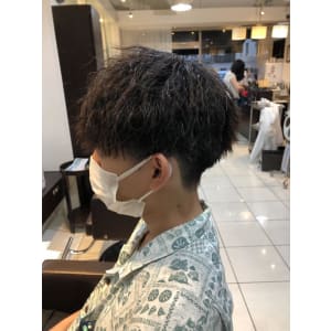 メンズツイストパーマ