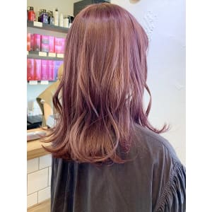 ピンクラベンダーベージュ