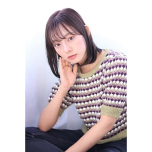 【marche とや】小顔/Aラインボブ/シースルー前髪