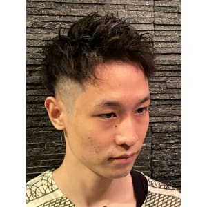アップバングスタイル