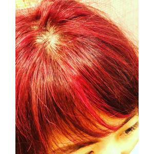 Wカラー　×　RED - HAIR Desing Aprile【ヘアーデザインアプリーレ】掲載中