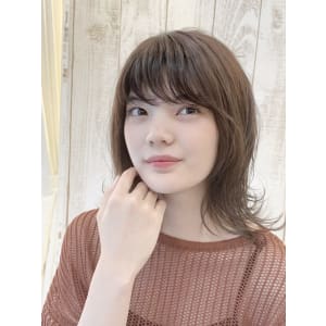 アディクシーカラー×毛先ワンカール