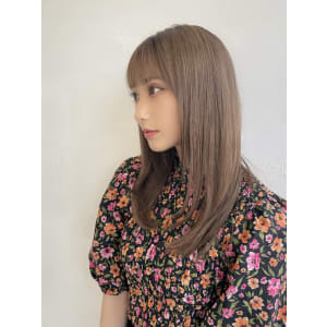 髪質改善ストレートヘア