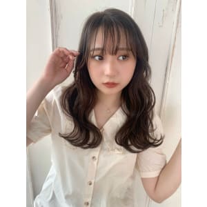 韓国風ウェーブパーマ