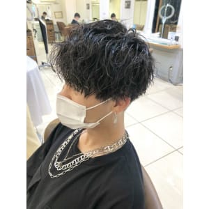 メンズ大人気ツイストスパイラルパーマ【横浜】