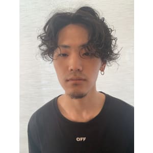 スパイラル&マンバン２way/センターパート