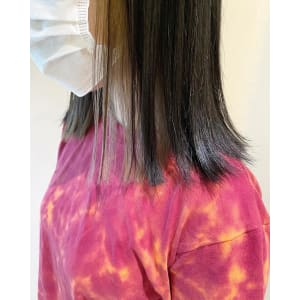 ～大人女性のインナーカラー～