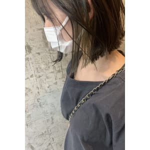インナーカラー×アッシュ