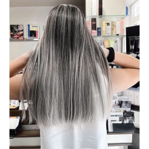 ★Balayage×Platinum silver★