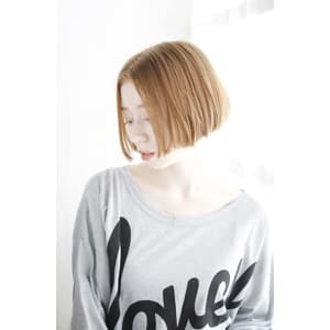 20代30代40代　高めでキュッと品格ボブ 【堅田】