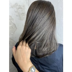 白髪ぼかしハイライト20代30代40代