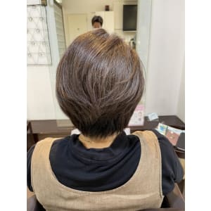 白髪ぼかしカラー