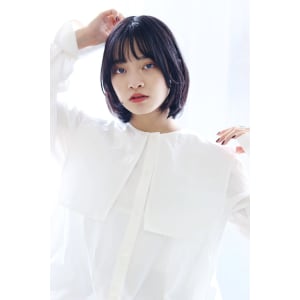 内巻きワンカール×レイヤーボブ