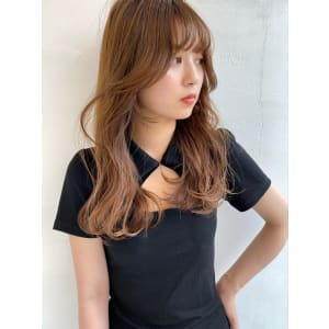 韓国顔周りヘア
