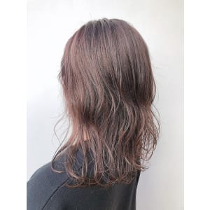 LEMO　ピンクラベンダー　大人可愛い　艶カラー