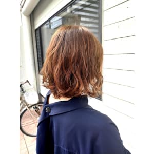 ワンレンボブ×クリープパーマ - terrace hair & botanical【テラス ヘア アンド ボタニカル】掲載中