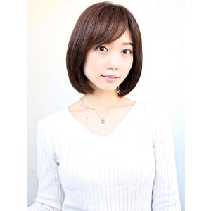 ミセスのボブショートスタイル