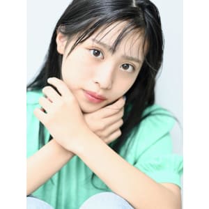 黒髪 シースルーバング セミロング ストレート - ブリーチ&トリートメント&ショート HETTU 仙台駅前店【ヘッツ】掲載中