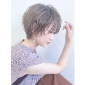 20代30代40代人気★柔らか抜け感ショート