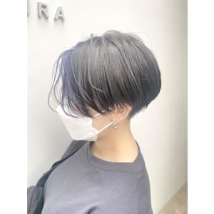 フェイスフレーミング　ハンサムショート　韓国