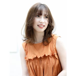 【AINM御影】顔まわりレイヤースタイル