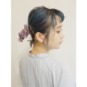 ほつれショートポニー【ショートヘア が得意.表参道】