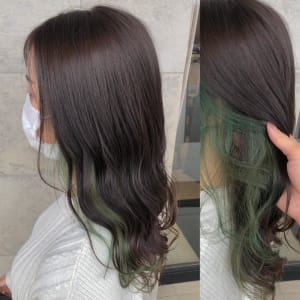 〈ブリーチ1回~〉インナーグリーン - ALEXANDRE OF COLORS KANAZAWA【アレクサンドルオブカラーズカナザワ】掲載中