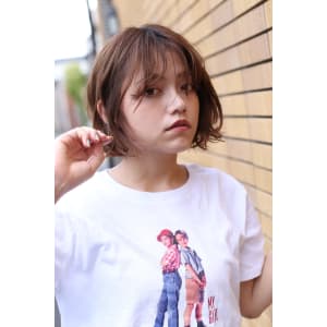 【佐々木　スタイル】パーマ×ボブ