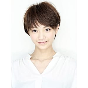 甘めなモテ髪ショートスタイル