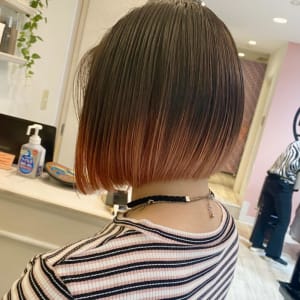 グラデーションカラーボブ - Alushe 錦糸町店【アルーシェ】【アルーシェキンシチョウテン】掲載中