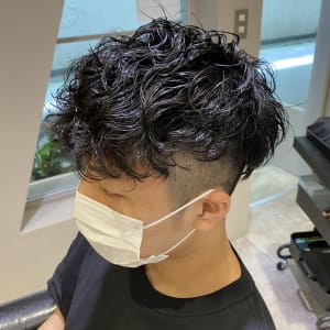 メンズスパイラルパーマ☆