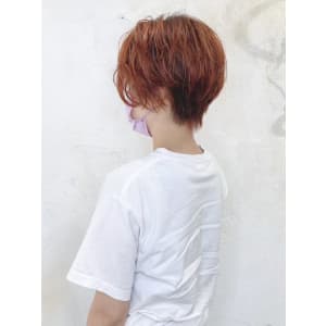 【Reir吉祥寺】*フェザーショート+オレンジベージュ* - Reir_吉祥寺 レイール キチジョウジ【レイール キチジョウジ】掲載中