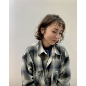 * Miik.*　オン眉ハードパーマ