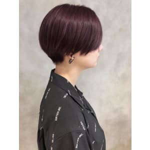 刈り上げハンサムショート