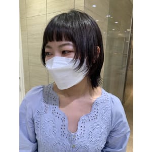 暗髪ウルフカット/U24/naomi