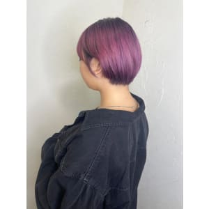 【Reir下北沢】*マニッシュショート+シアパープル*