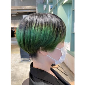【ハンサムショート◎】刈り上げショート×グラデーションカラー - COLETTE 【コレット】【コレット】掲載中
