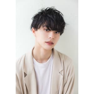 ツーブロックエフォートレスパーマ