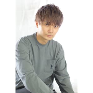 ツーブロック☆束感ショートマッシュ