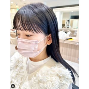 サイドバング【Ash元住吉店ヘアスタイル】 - Ash 元住吉店【アッシュモトスミヨシテン】掲載中