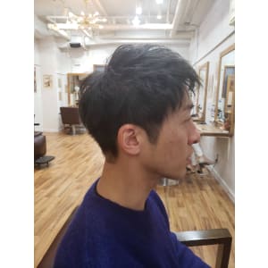 パーマで作るナチュラルヘア
