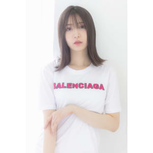 外ハネグレージュ/ミディオルチャンヘアスタイル